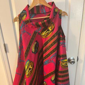 African Trapeze Dress